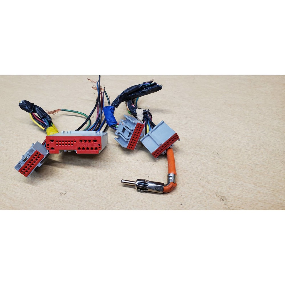 2003-2004 Lincoln Navigator 6 Disc CD Changer Map GPS Navigation Pigtail & Plugs